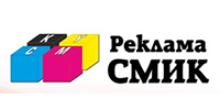Логотип клиента реклама CMYK